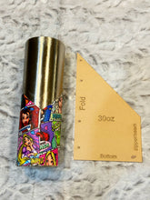Load image into Gallery viewer, 30oz Fabric Template