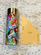 Load image into Gallery viewer, 30oz Fabric Template