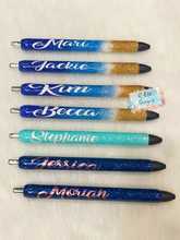 Load image into Gallery viewer, Custom Glitter Pens