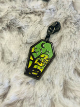 Load image into Gallery viewer, Colorful Coffins Zipper Pulls (acrylic)
