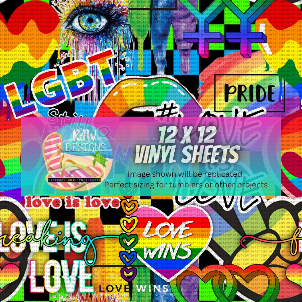 RAINBOW PRIDE COLLAGE - DROP 2