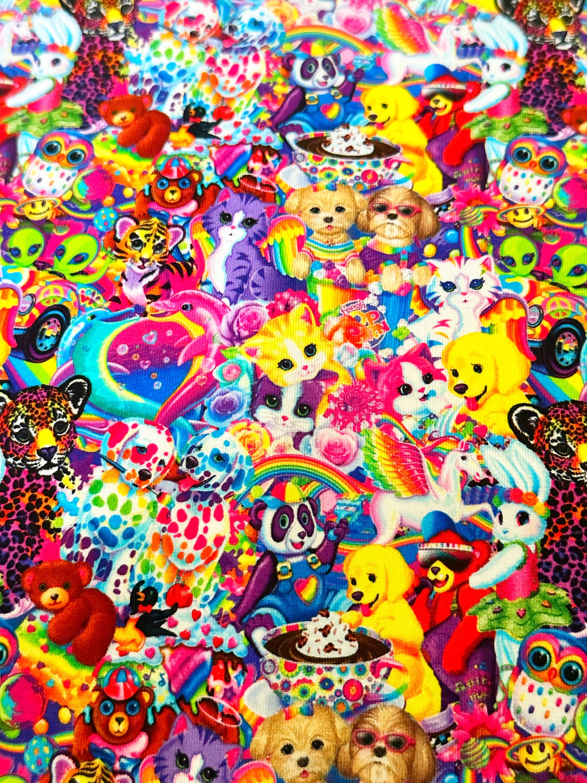 Lisa frank fabric sales