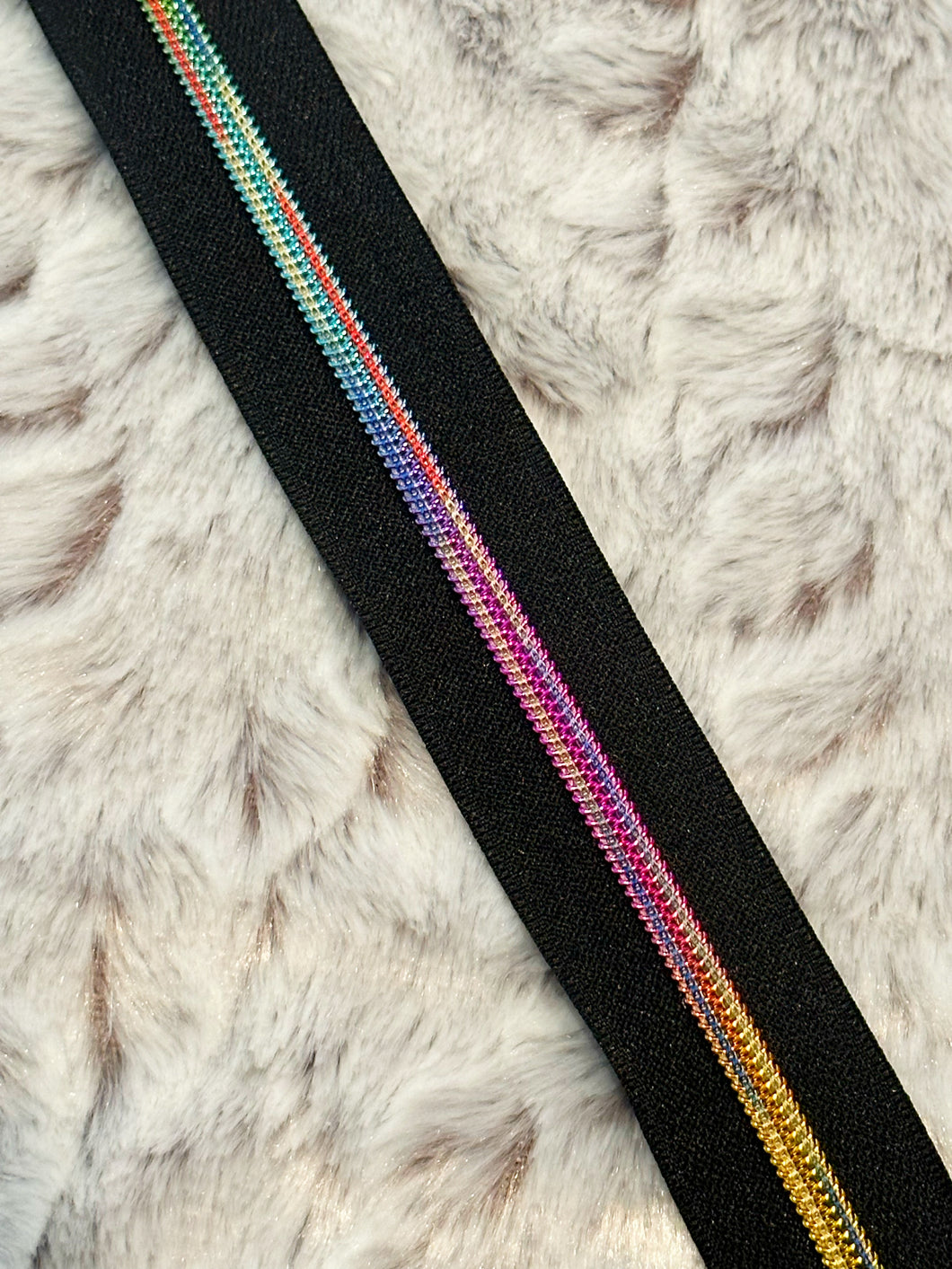 Mermaid Vibes Ombre Rainbow Zipper Tape (Mermaid Vibes Rainbow)