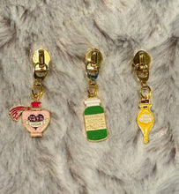 Load image into Gallery viewer, HP Potion Zipper Pulls (glitter enamel)
