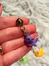 Load image into Gallery viewer, Colorful Axolotls Zipper Pulls (resin)
