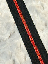 Load image into Gallery viewer, Blood Red Zipper Tape (Metallic)
