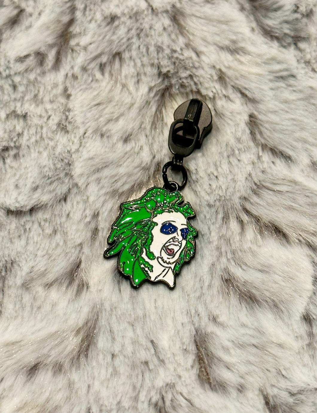 Bug Man Zipper Pull (enamel)