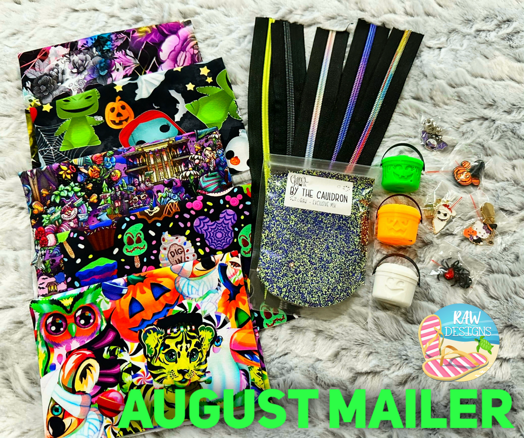 August Mystery Fabric Mailers