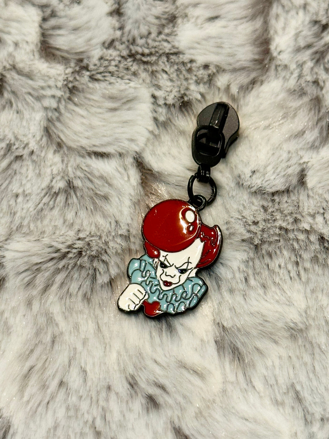 Red Balloon Zipper Pull (enamel)