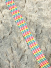 Load image into Gallery viewer, Pastel Stripes Zipper Tape (Non-Metallic)
