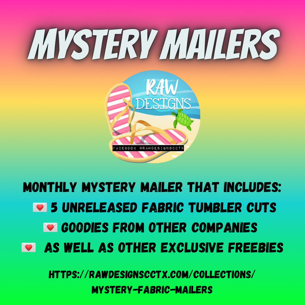 APRIL Mystery Fabric Mailers (Month to Month Option) *Ships in MAY