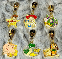 Load image into Gallery viewer, Andy’s Toys Zipper Pulls (enamel)
