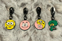 Load image into Gallery viewer, Under the Sea Icons Zipper Pulls (enamel)
