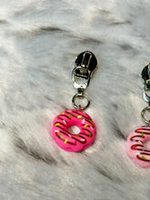 Load image into Gallery viewer, 3D Donut Zipper Pull
