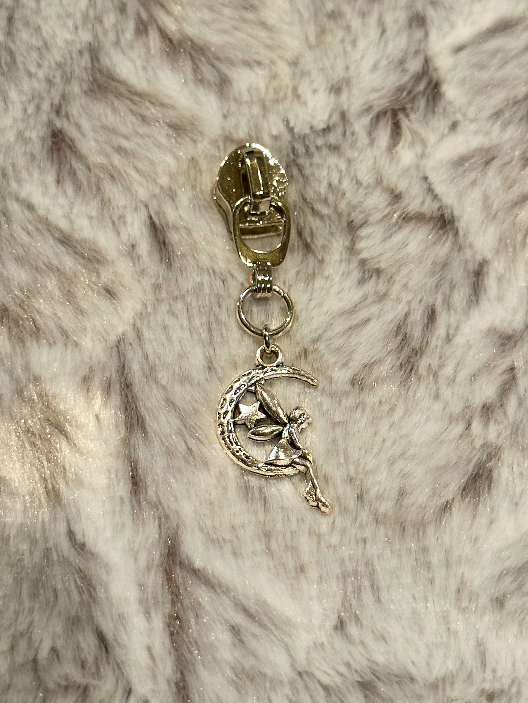 Fairy Zipper Pull (silver)