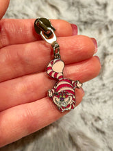 Load image into Gallery viewer, Cheshire Cat Zipper Pull (enamel)
