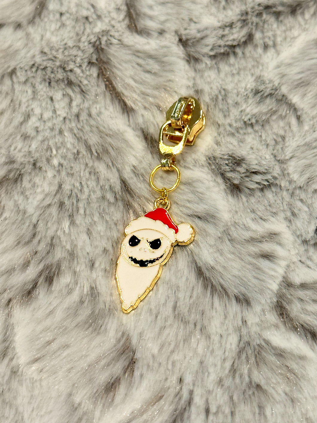 Santa Jack Zipper Pull (enamel)