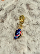 Load image into Gallery viewer, Colorful Butterfly Zipper Pulls (enamel)
