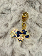 Load image into Gallery viewer, Large Colorful Hive Zipper Pulls (enamel)
