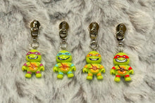 Load image into Gallery viewer, TMNT Zipper Pulls (resin)
