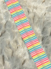 Load image into Gallery viewer, Pastel Stripes Zipper Tape (Non-Metallic)
