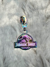 Load image into Gallery viewer, Jurassic Park Zipper Pull
