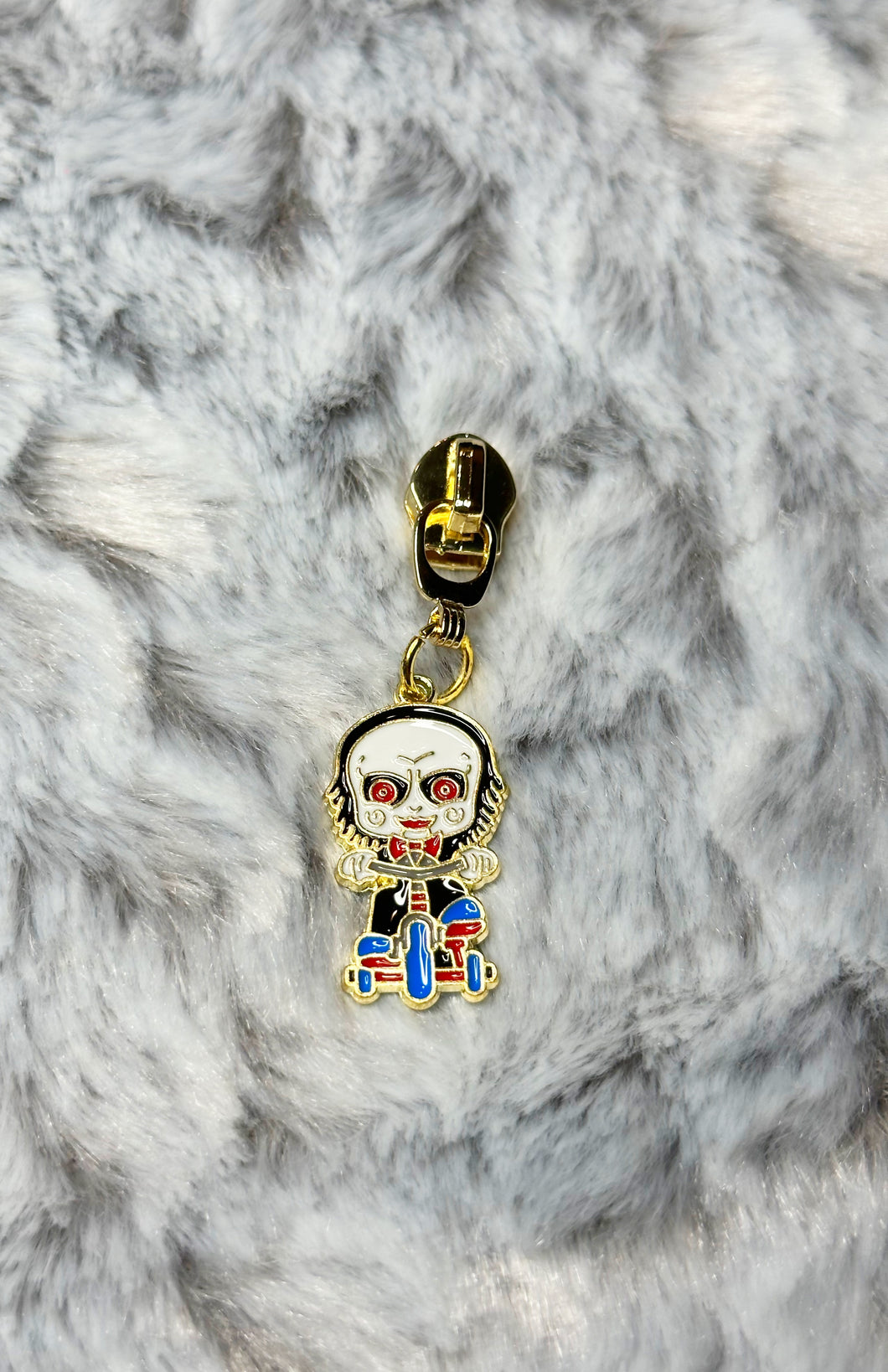 Jigsaw Zipper Pull (Enamel)