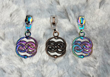 Load image into Gallery viewer, Never Ending Story (Auryn) Zipper Pull
