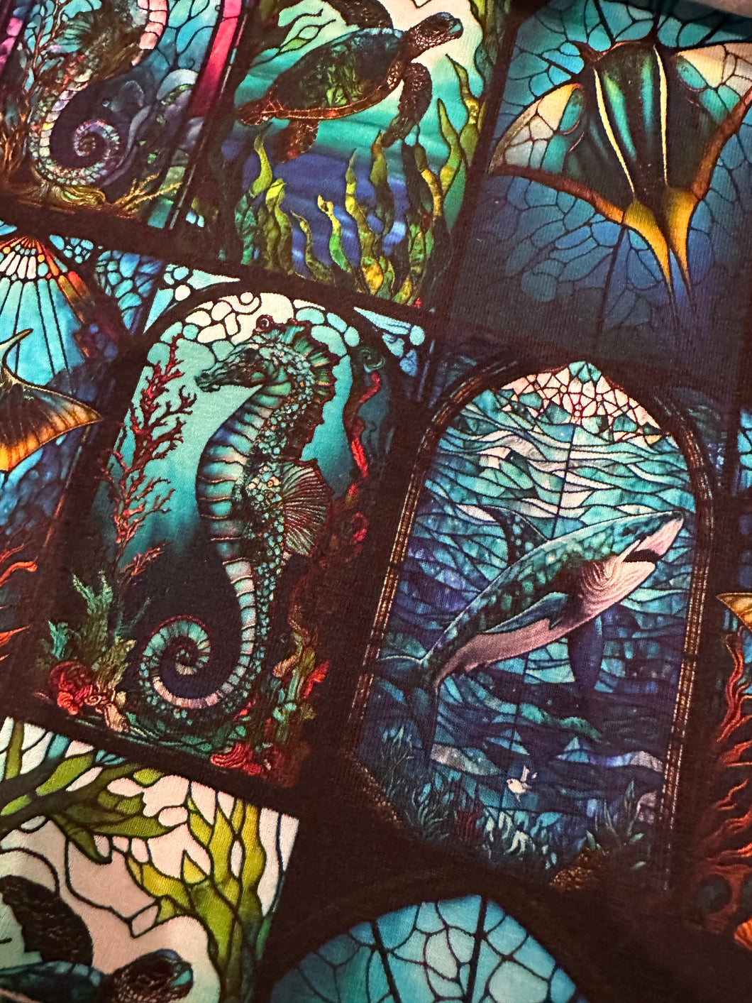 Ocean Stained Glass