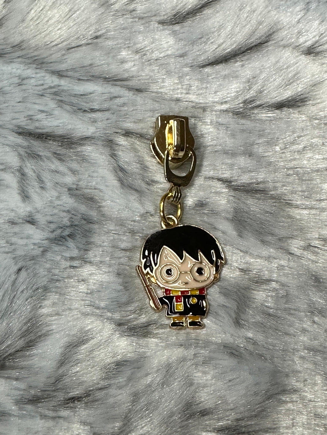 Wizard Boy Zipper Pull HP