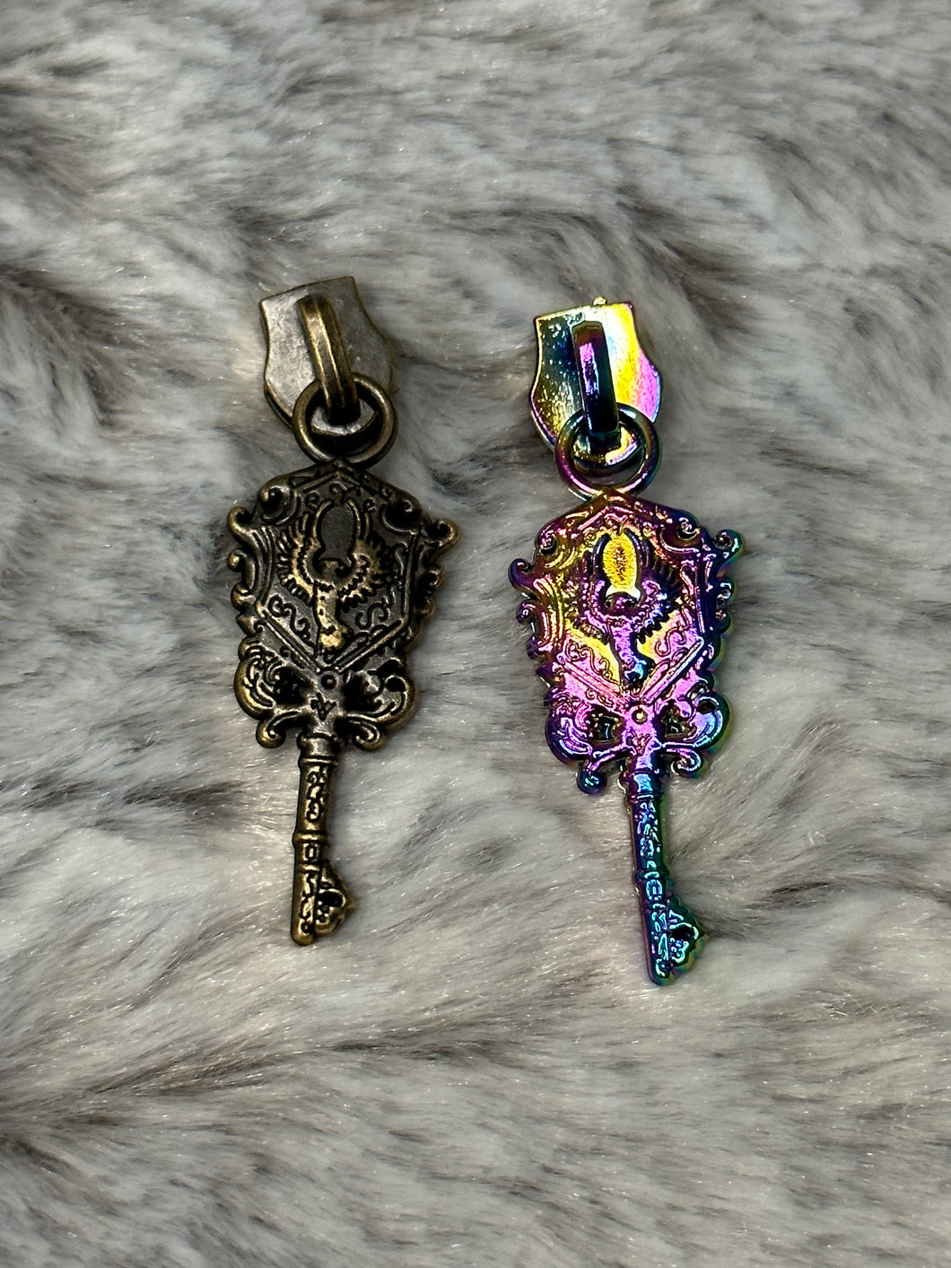 Ravenclaw Key Zipper Pull HP