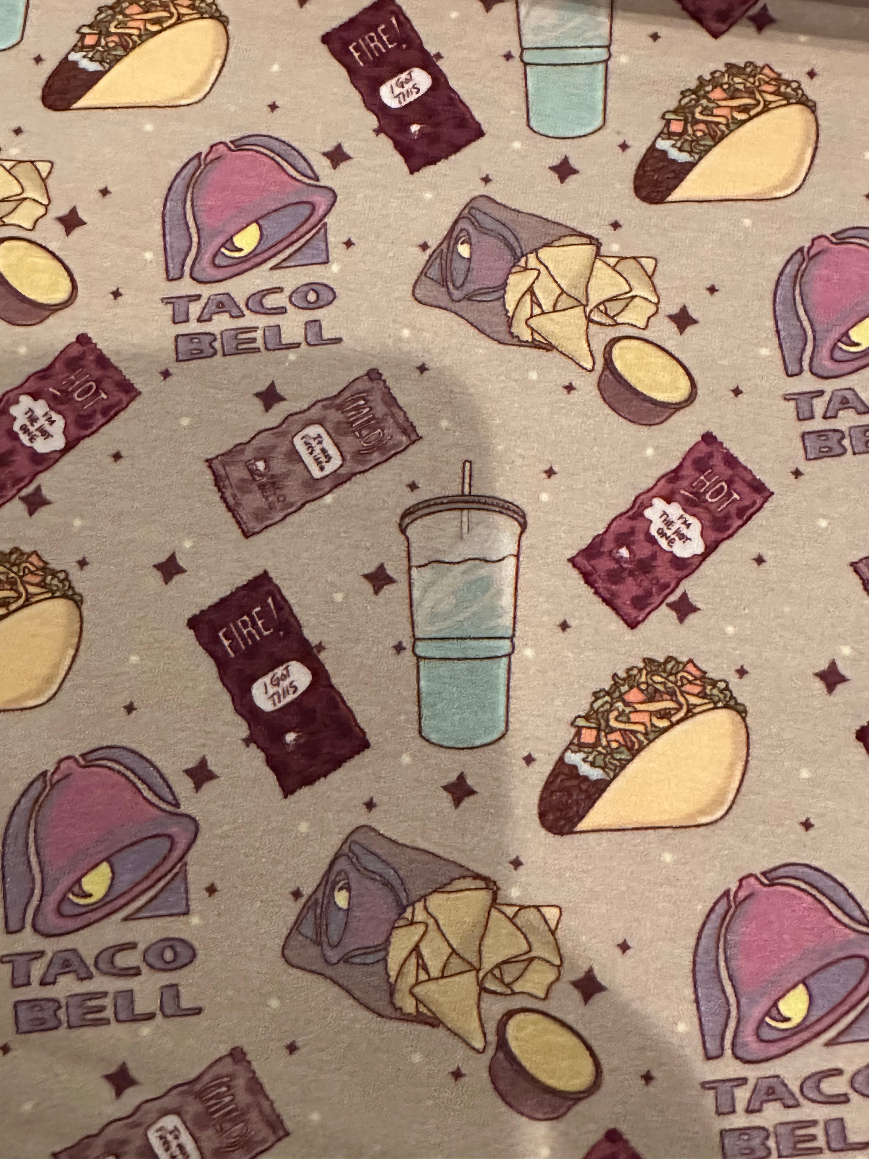 Taco Bell Pattern Design Taco Bell – RAW DESIGNS CCTX