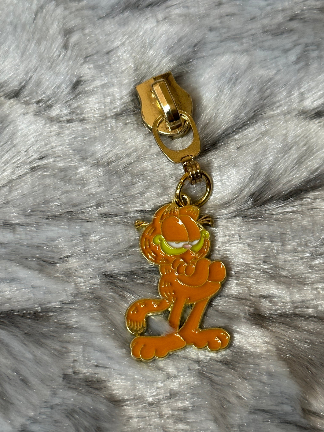 Garfield Zipper Pull (enamel)