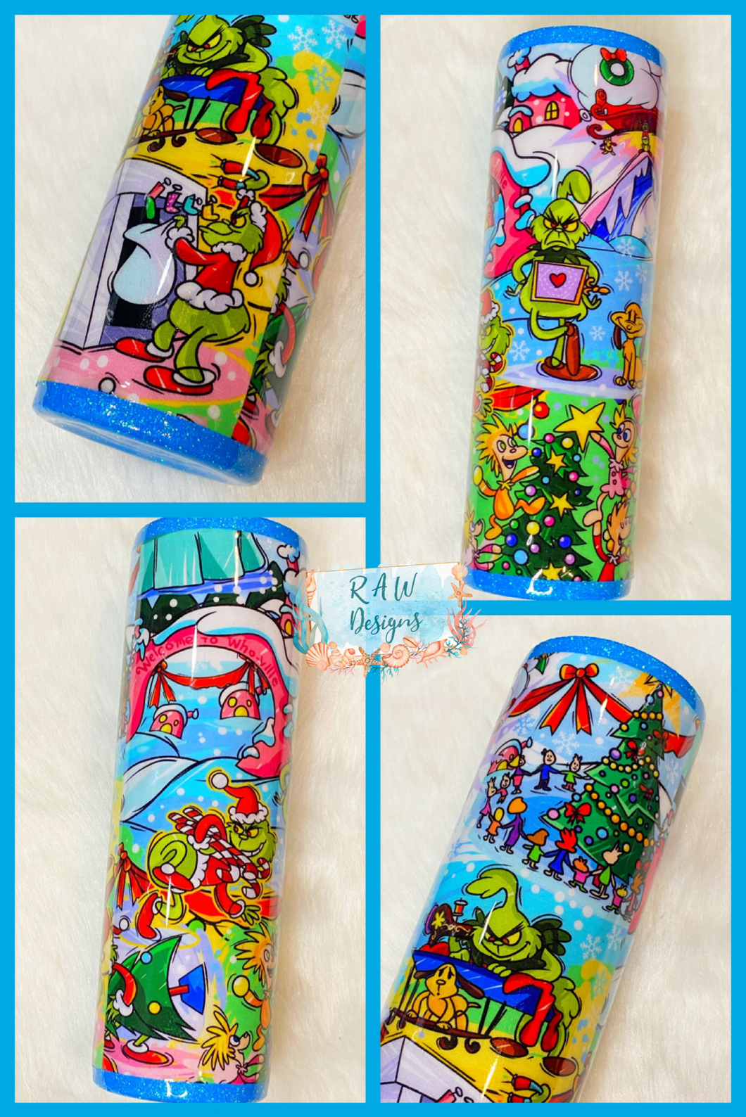 Welcome to Whoville Fabric Tumbler 30oz