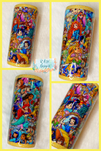 Load image into Gallery viewer, Woman Up Princess Fabric Tumbler 15oz
