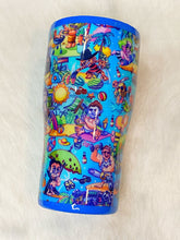 Load image into Gallery viewer, Summer Horror Fabric Tumbler 20oz
