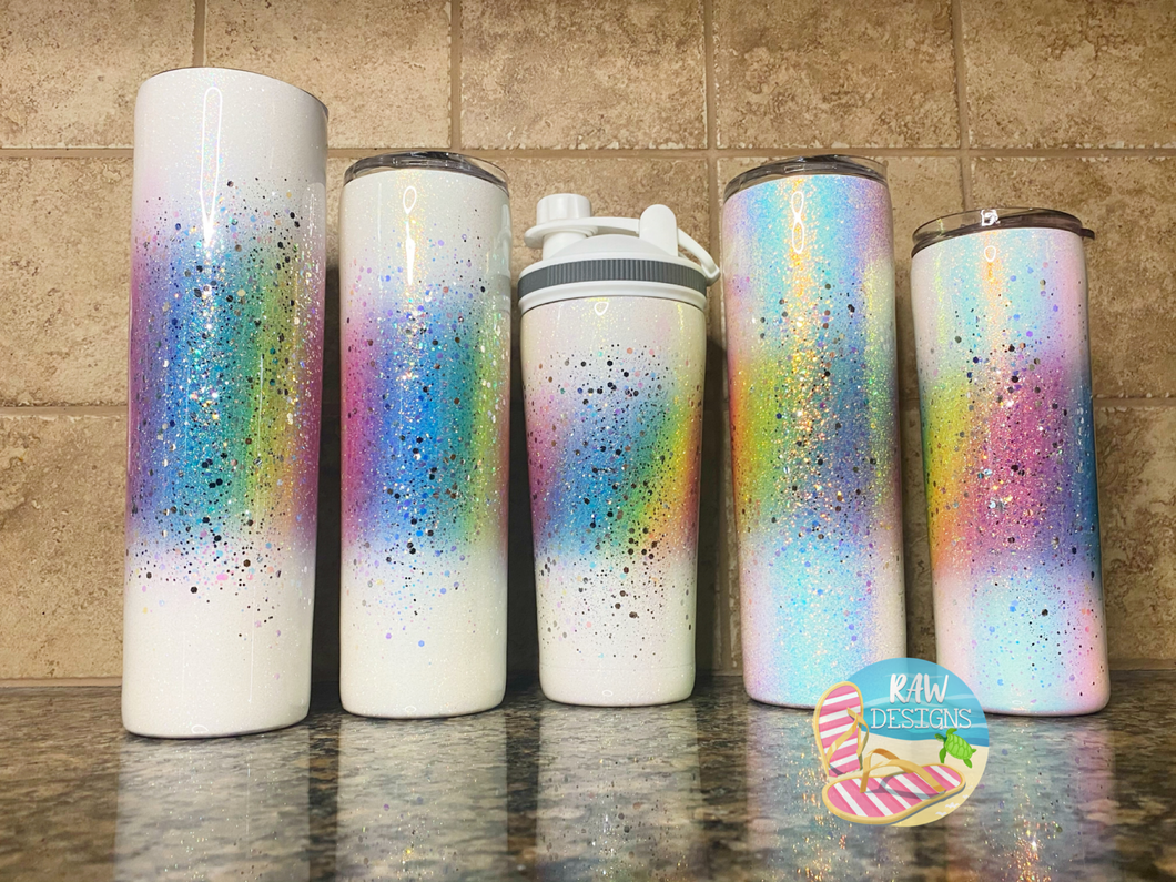 Rainbow Burst Tumblers