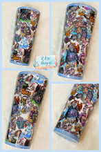 Load image into Gallery viewer, Wizard World Sketch HP Fabric Tumbler 24oz
