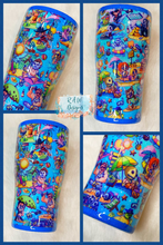 Load image into Gallery viewer, Summer Horror Fabric Tumbler 20oz

