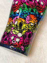 Load image into Gallery viewer, Rainbow Zombies Fabric Tumbler 30oz
