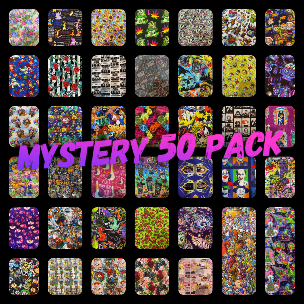 Mystery 50 Pack - Tumbler Cuts