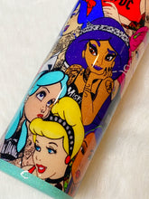 Load image into Gallery viewer, Punk Princesses Fabric Tumbler 35oz
