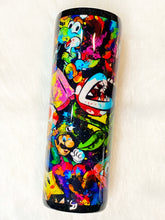 Load image into Gallery viewer, Retro Gamer Fabric Tumbler 20oz
