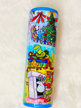 Load image into Gallery viewer, Welcome to Whoville Fabric Tumbler 30oz
